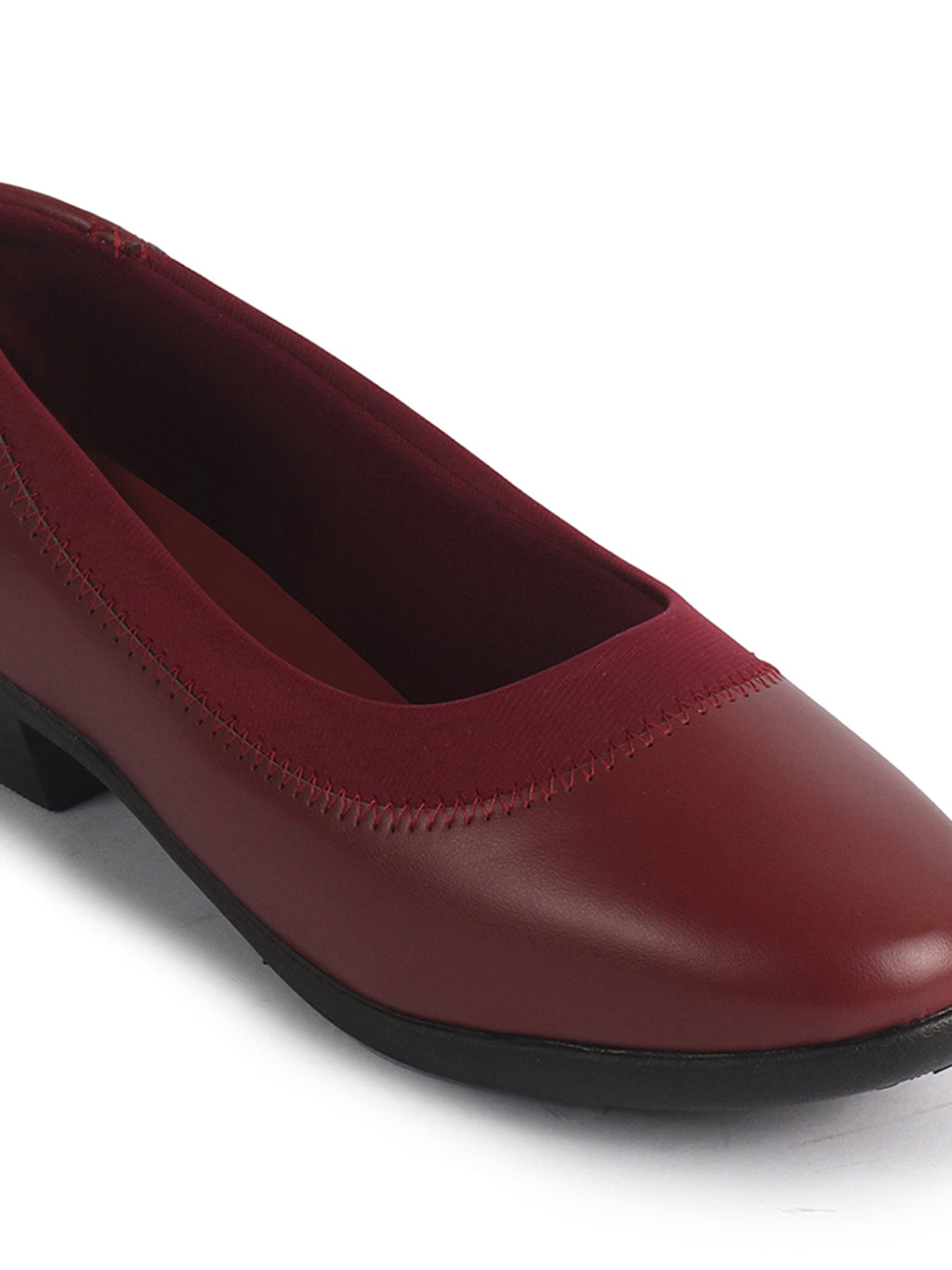 comfortable walking heels with elastic collar