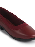 comfortable walking heels with elastic collar