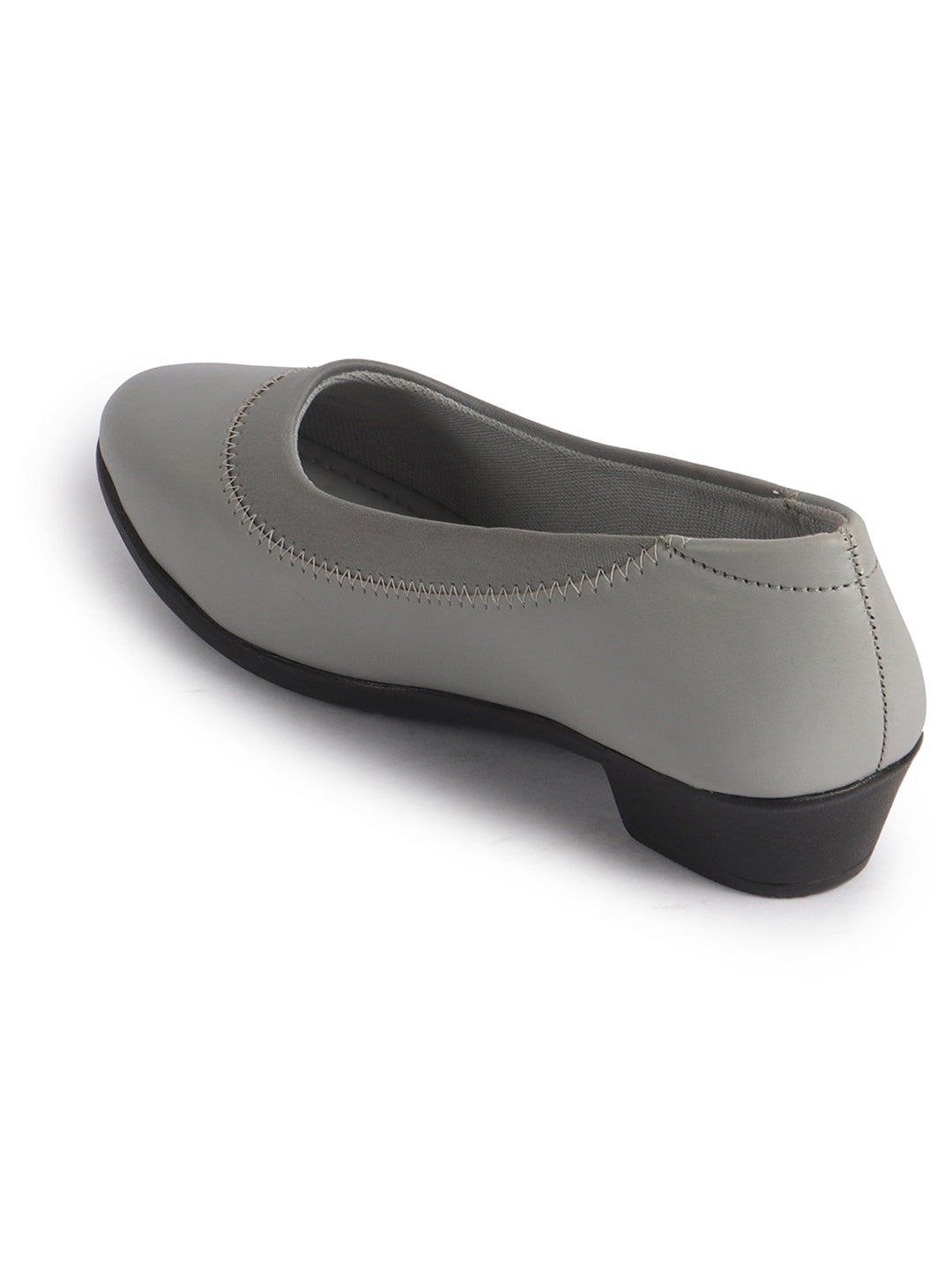 slip on chunky heel shoes