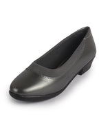 cushioned sole office wear heels red