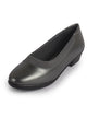 FAUSTO Women Gun Metal Elegant Formal Closed Toe Block Heel Pumps for All Day Comfort | Soft Collar Fabric Cushioned Insole | Dress Slip On Shoe for Office and Daily Work Wear