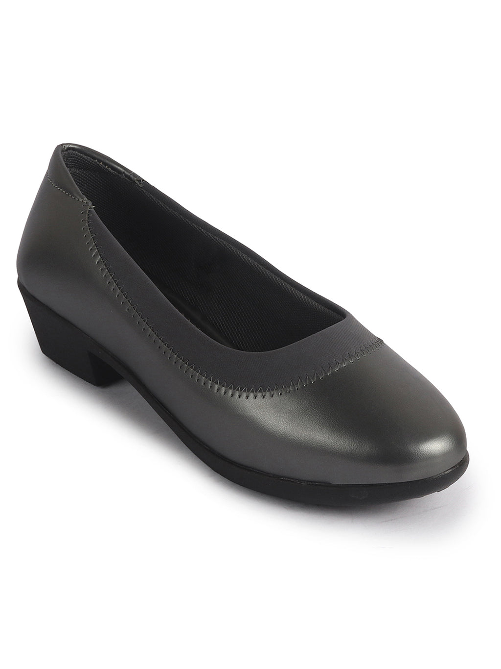 classic dark red slip on dress pumps