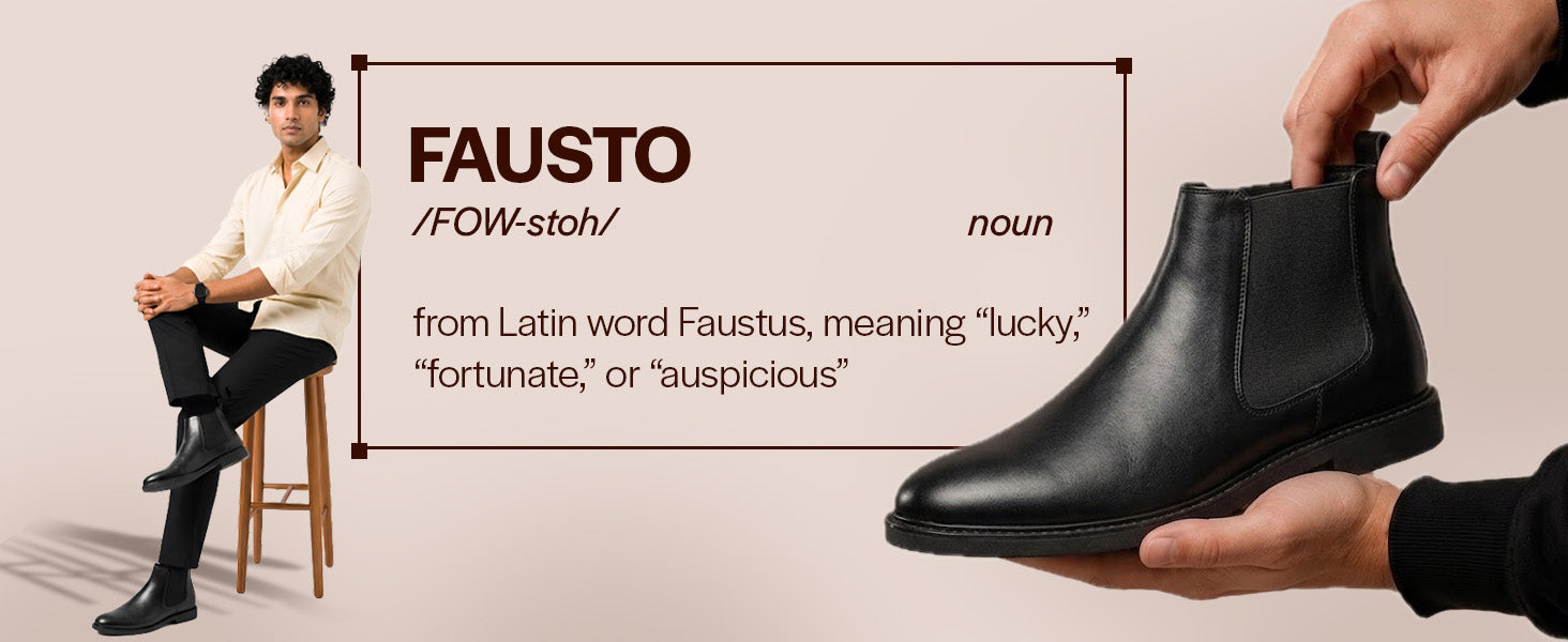 Men Brown High Ankle Slip On Outdoor Fashion Winter Chelsea Boots
