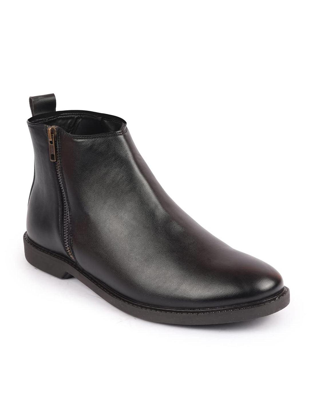 Shop Men High Ankle Zipper Fashion Trend Classic Work Boots