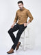 men tan high ankle zipper closure fashion trend classic work boots