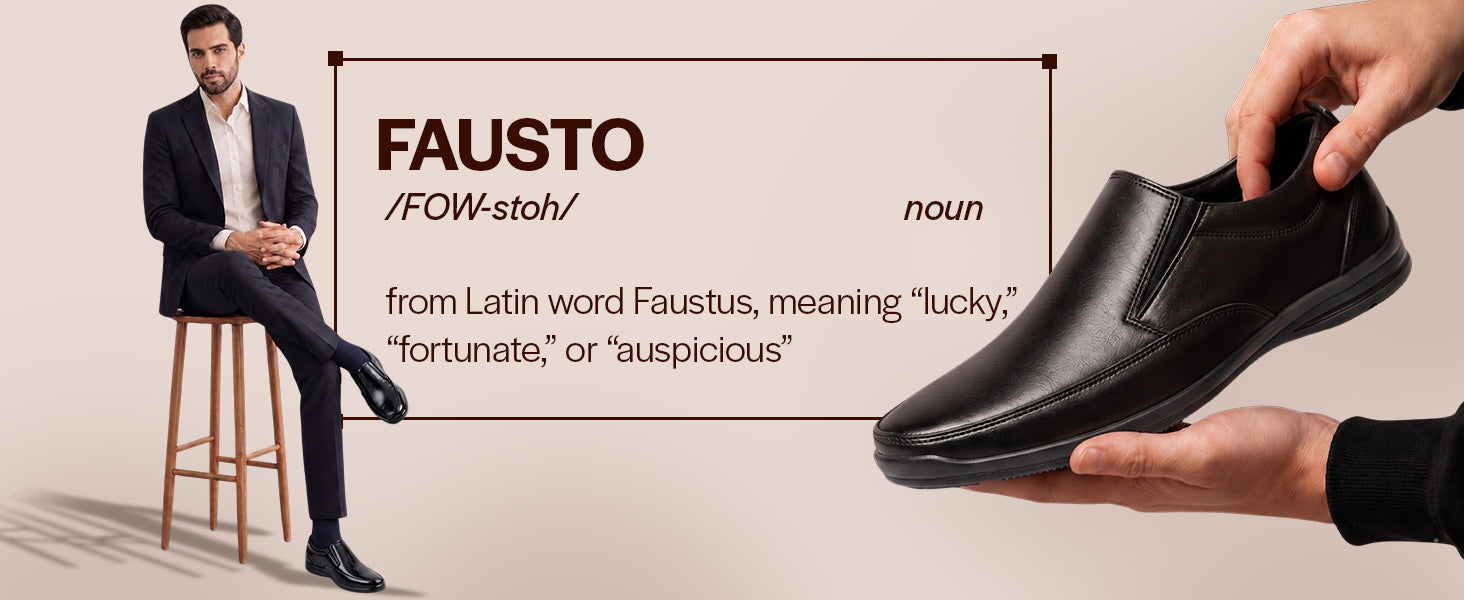 Men Brown Formal Office Dress Comfort Broad Feet Slip On Shoes