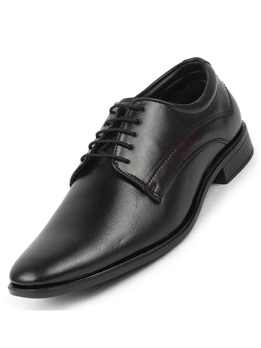Men Black Formal Office Dress Lace Up Derby Shoes