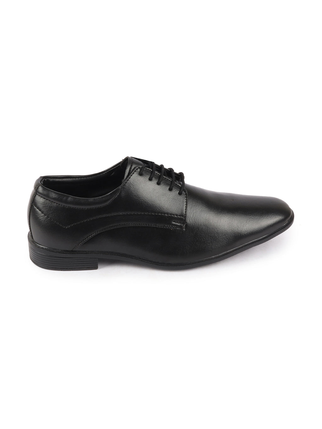 Shop Men Black Formal Office Dress Lace Up Derby Shoes Online.