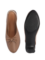 closed toe block heels