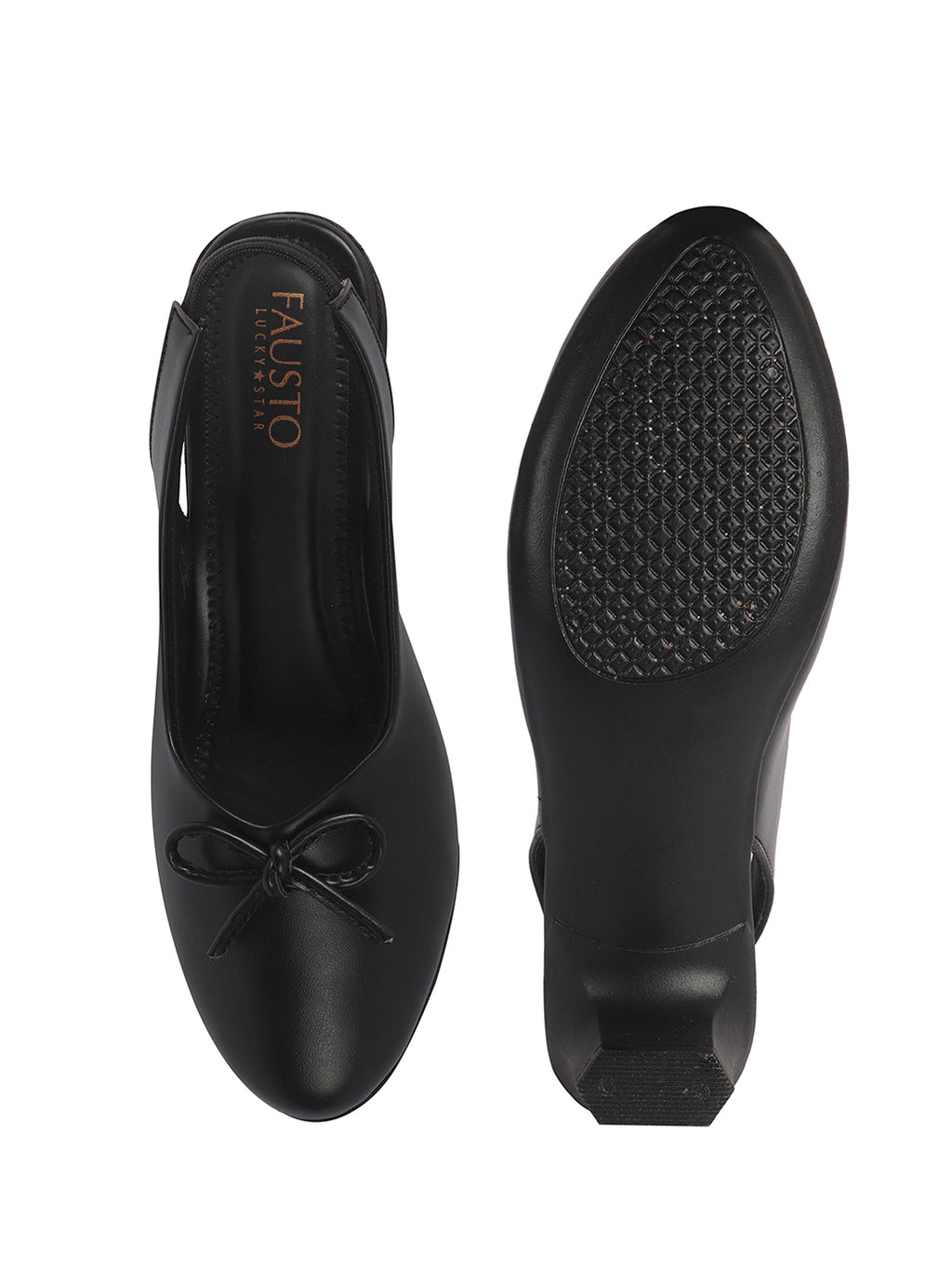 slip on chunky heel shoes