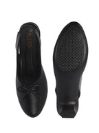 slip on chunky heel shoes