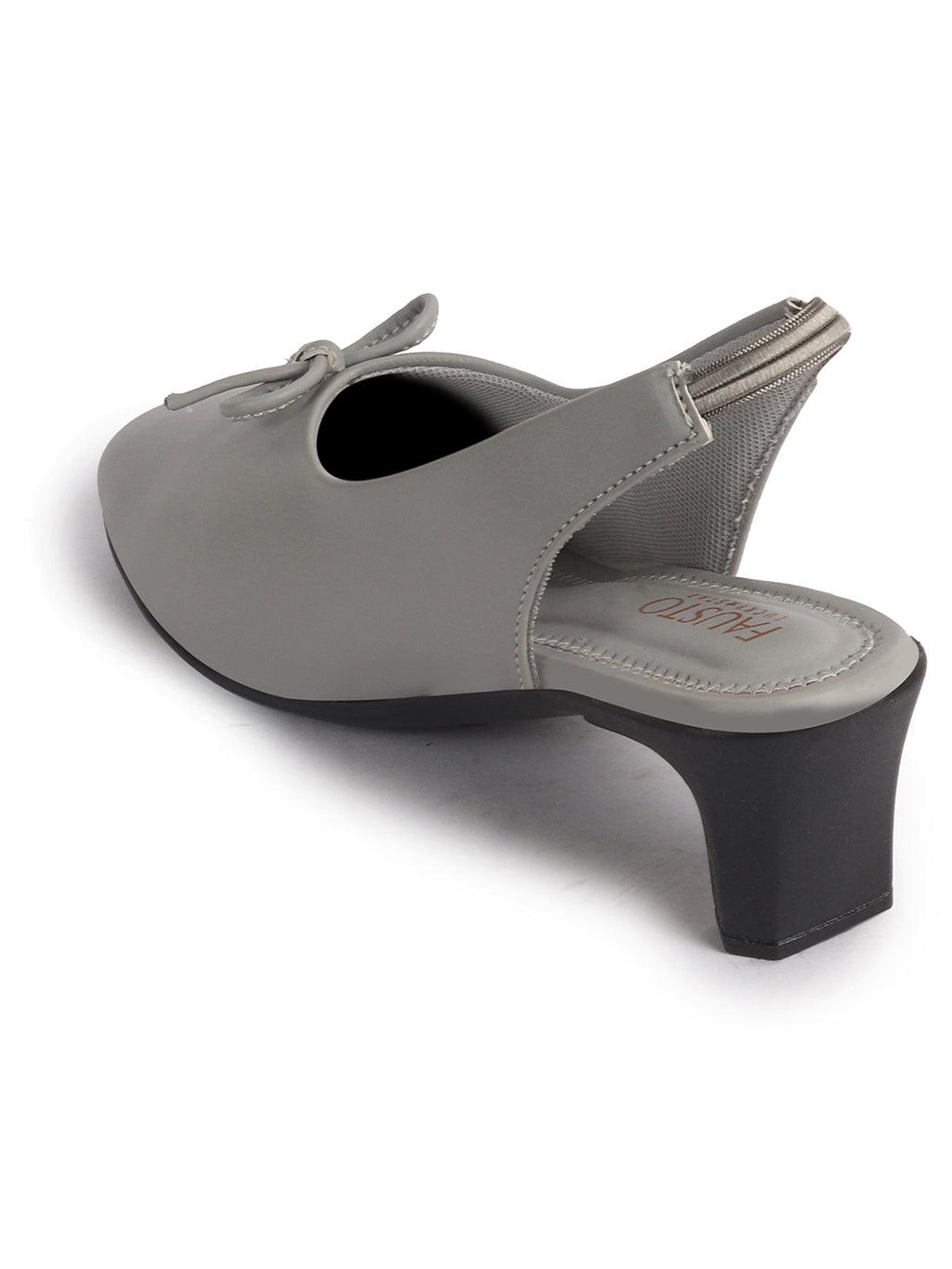 slip on chunky heel shoes