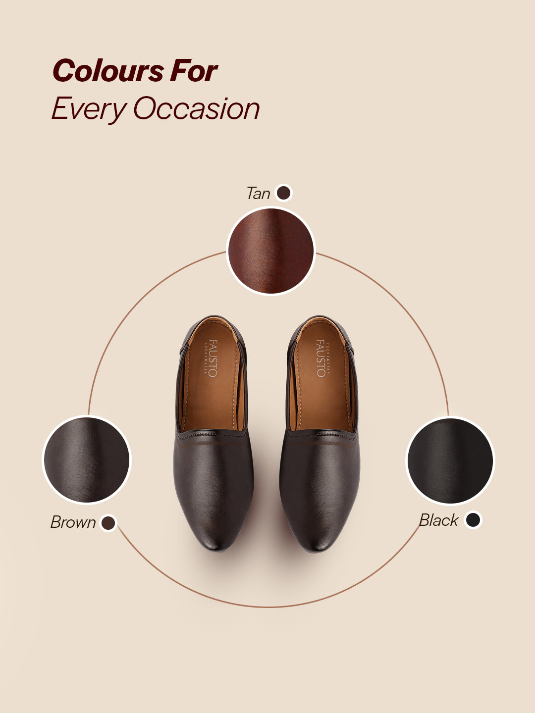 shop men brown ethnic slip-on lightweight jutis & mojaris online.