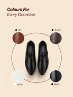men ethnic black criss cross slip on juttis and mojaris