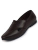Men Ethnic Brown Criss Cross Slip On Juttis and Mojaris
