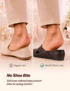 men ethnic brown criss cross slip on juttis and mojaris