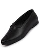 Men Ethnic Black Hand Stitched Juttis & Mojaris