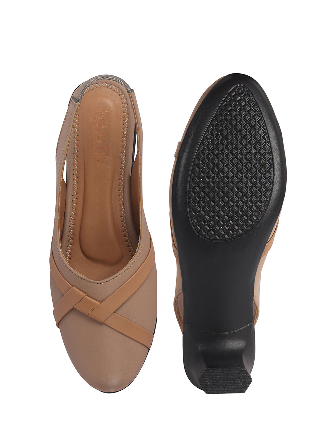 slip on chunky heel shoes