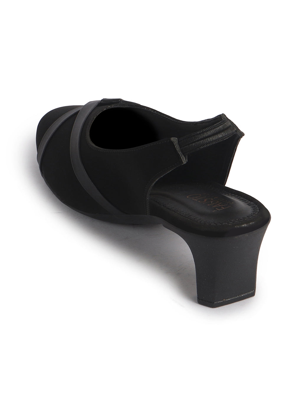 cushioned sole office wear heels red