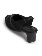cushioned sole office wear heels red