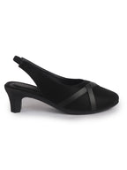 classic dark red slip on dress pumps