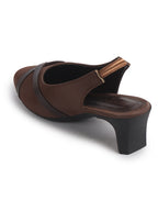 slip on chunky heel shoes