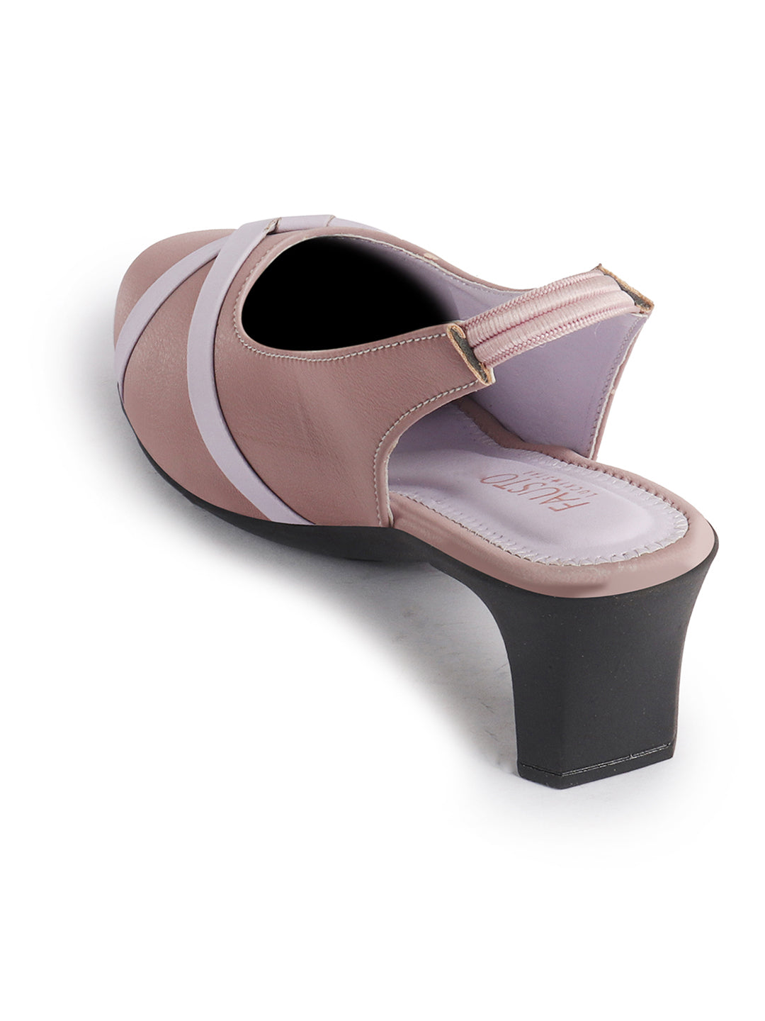 closed toe block heels