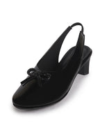 closed toe block heels
