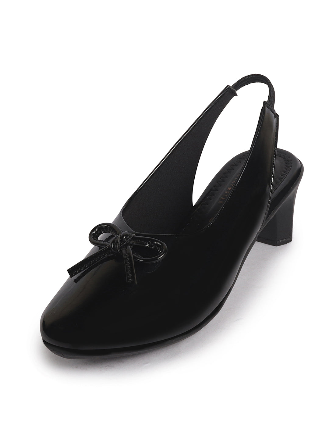 closed toe block heels