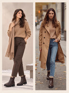 Women High Ankle Slip On Combat Boot Socks Collar Broad Feet Chelsea Trekking Hiking Furr Boots