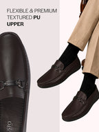 men dress loafers with bit strap