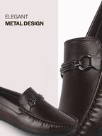 men dress loafers with bit strap