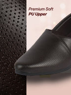Men Brown Ethnic Wedding Traditional Textured Slip On Juttis and Mojaris | Lightweight Cushioned Insole, Anti-Skid Sole | Perfect Shoe for Kurta Pyjama Outfits, Sherwani