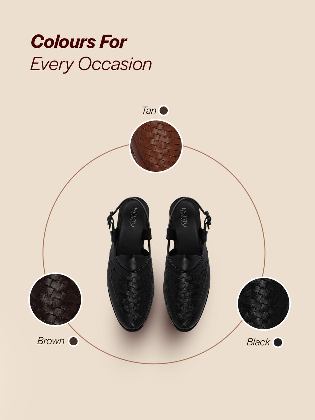 leather peshawari sandals men