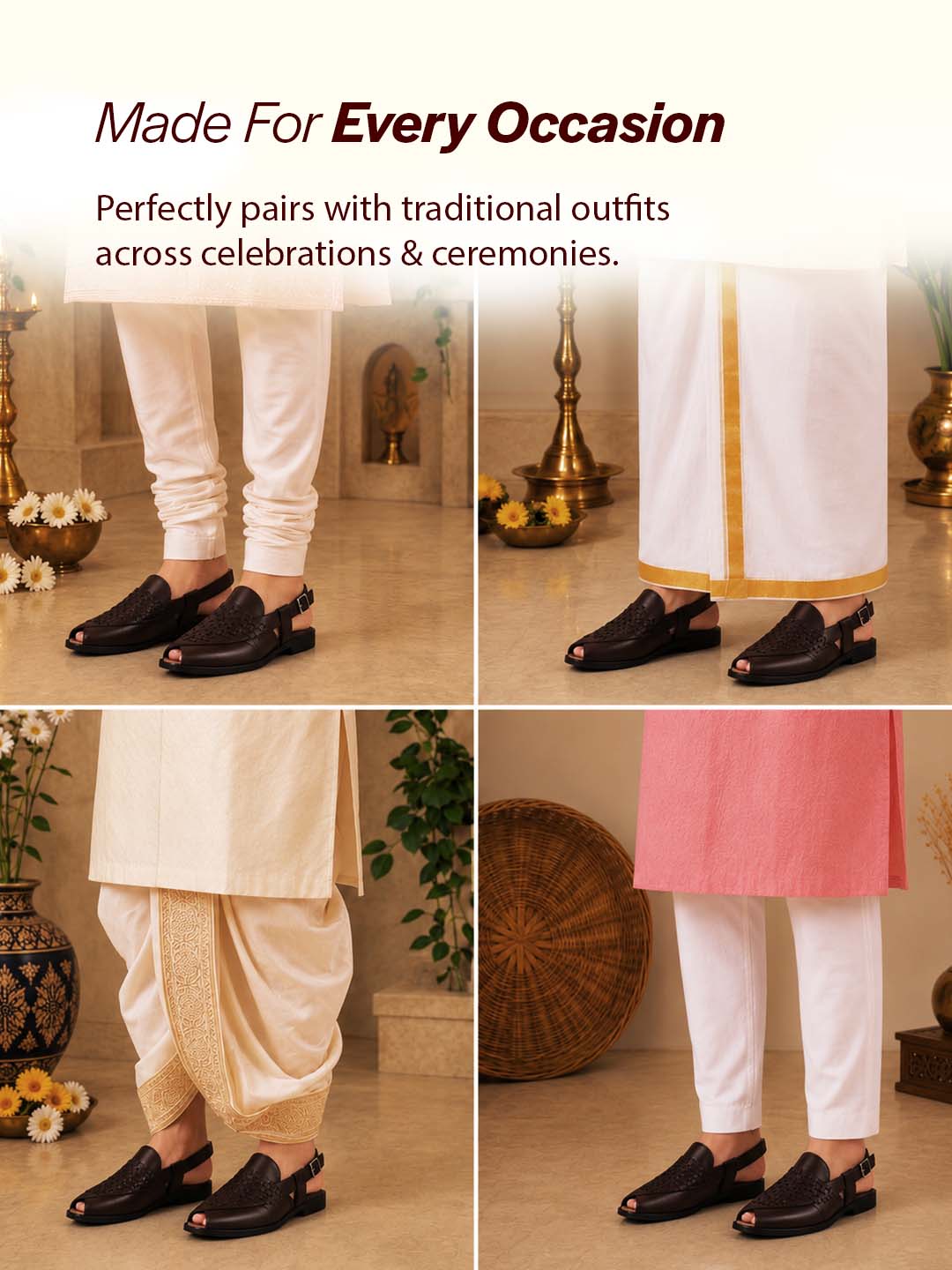 men open toe sandals