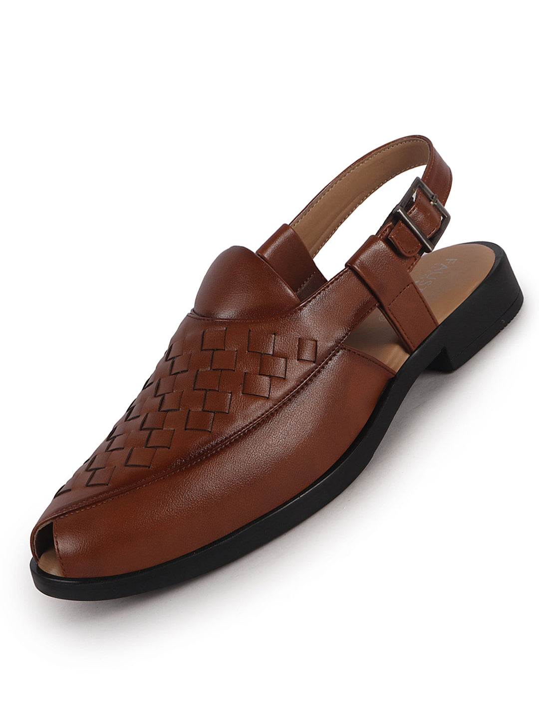 leather peshawari sandals men