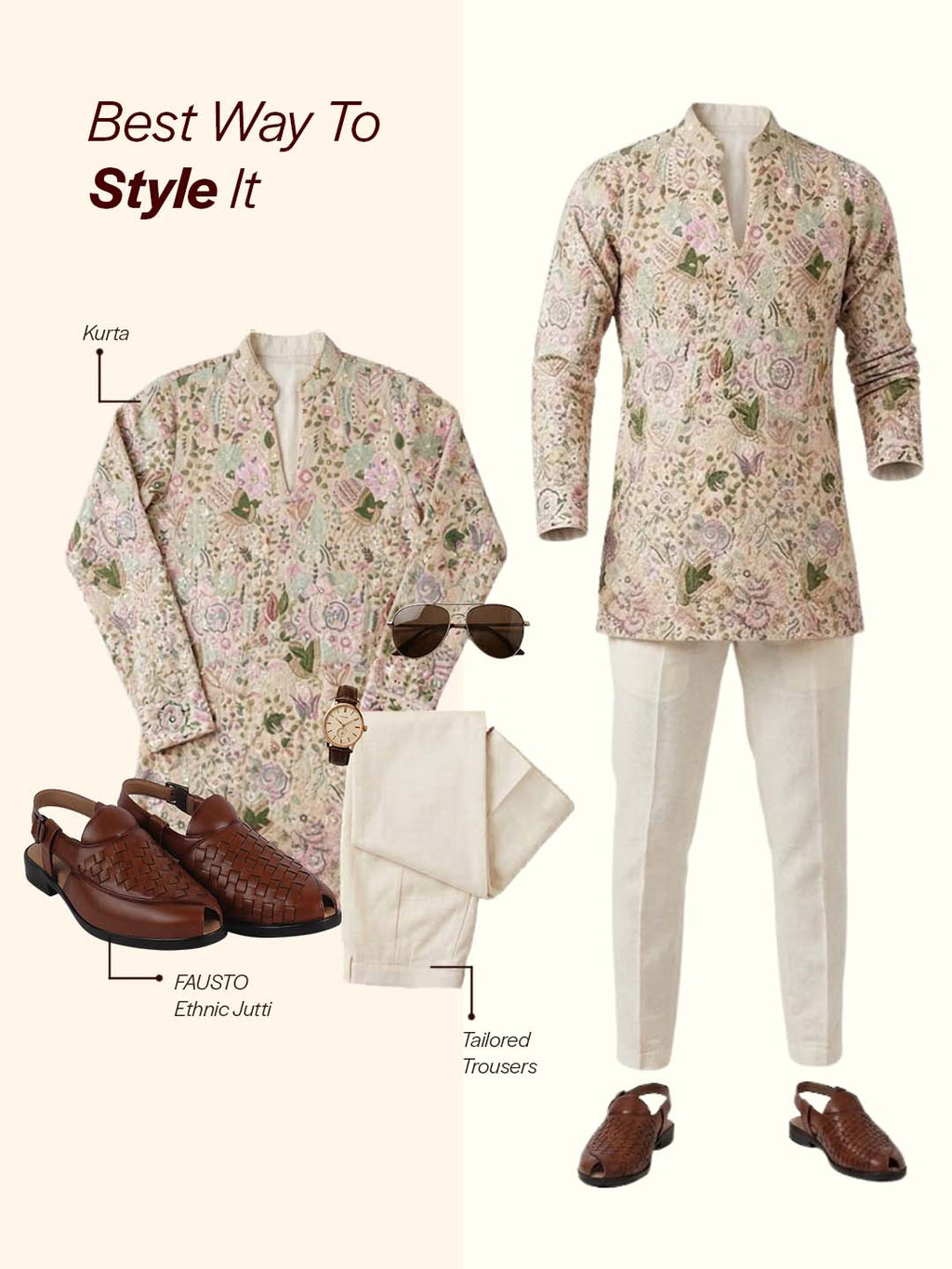 men casual ethnic sandals