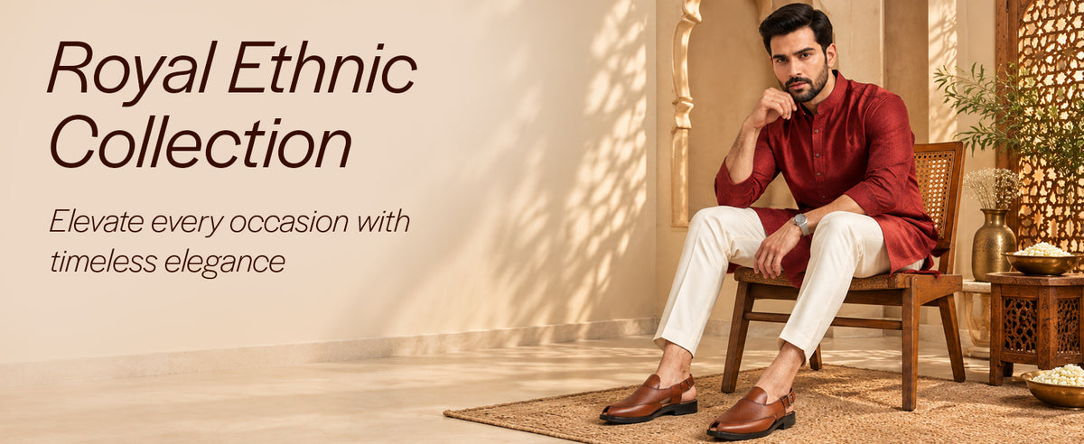 Men Tan Textured Perforated Ethnic Peep Toe Peshawari Hook and Loop Sandals for Wedding|Lightweight Slip On Shoe Formal, Festive, Traditional Dress