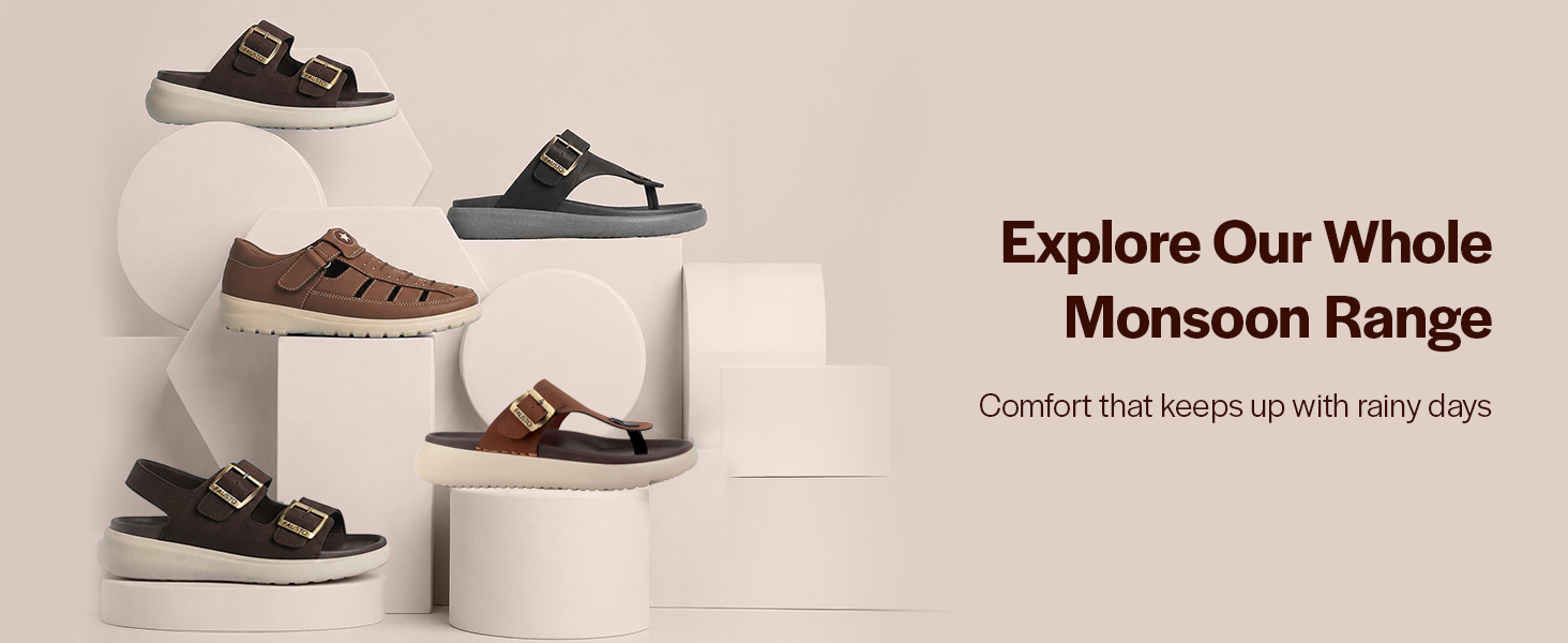 Men White Soft EVA Sole Fabric T-Strap Beach Slippers|Waterproof Ultra Light Shock Absorbing Insole Thong Slipper for Rainy Season