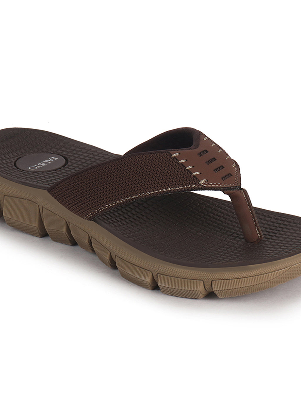 men t-strap slippers