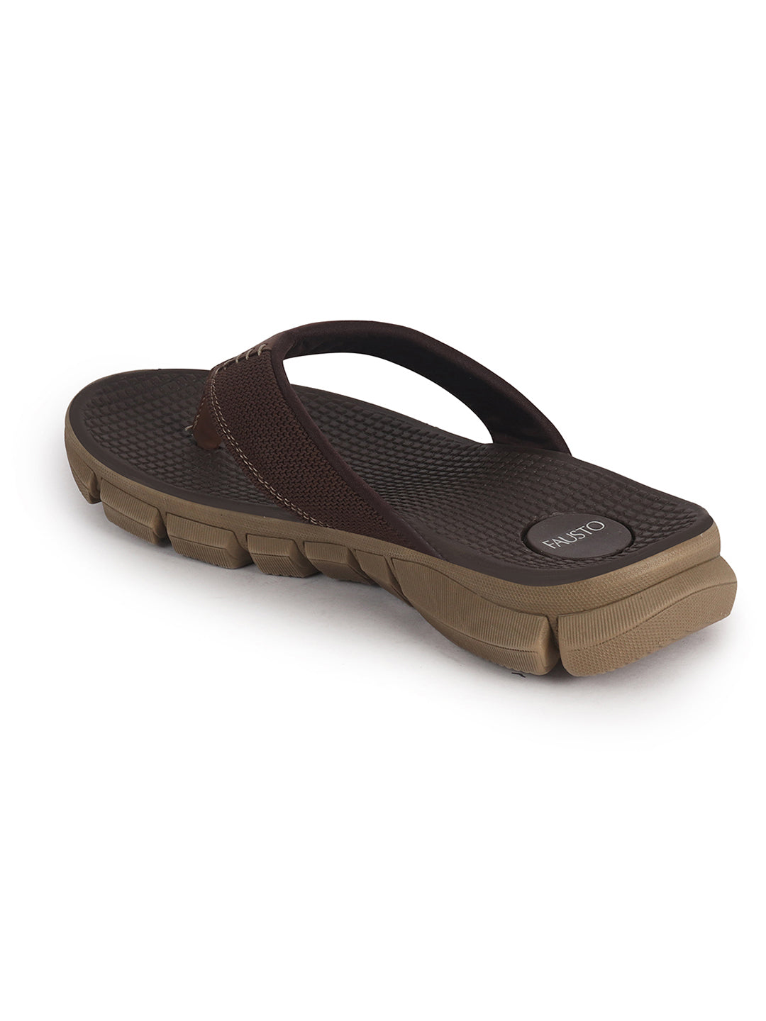 men t-strap slippers