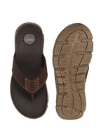 men t-strap slippers