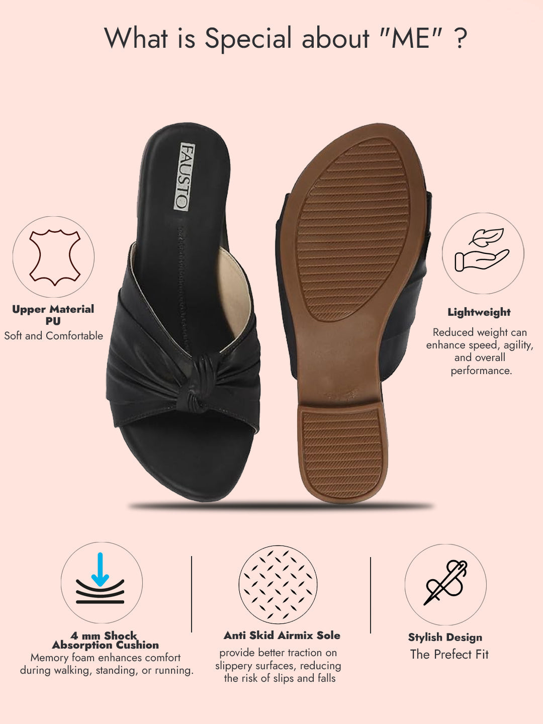heeled flats for women
