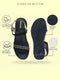 Women Blue Open Toe Multi Color Strap Platform Woven Design Slip On Sandals