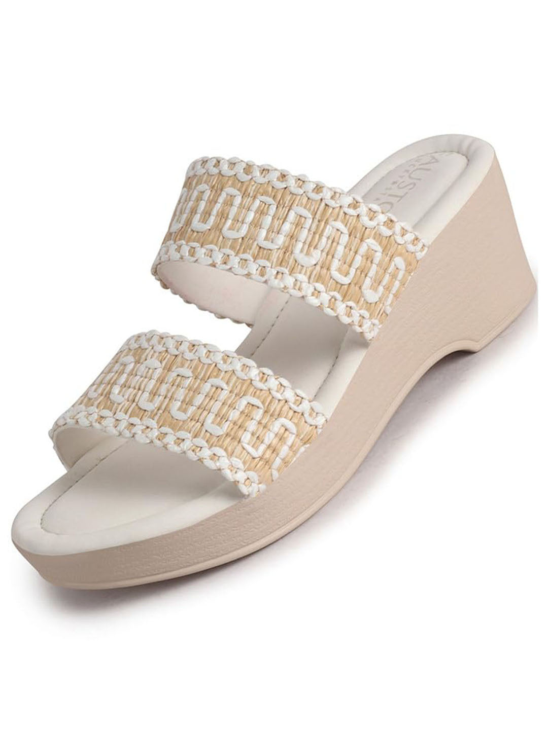 black ethnic party sandals