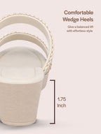 crystal stone slippers