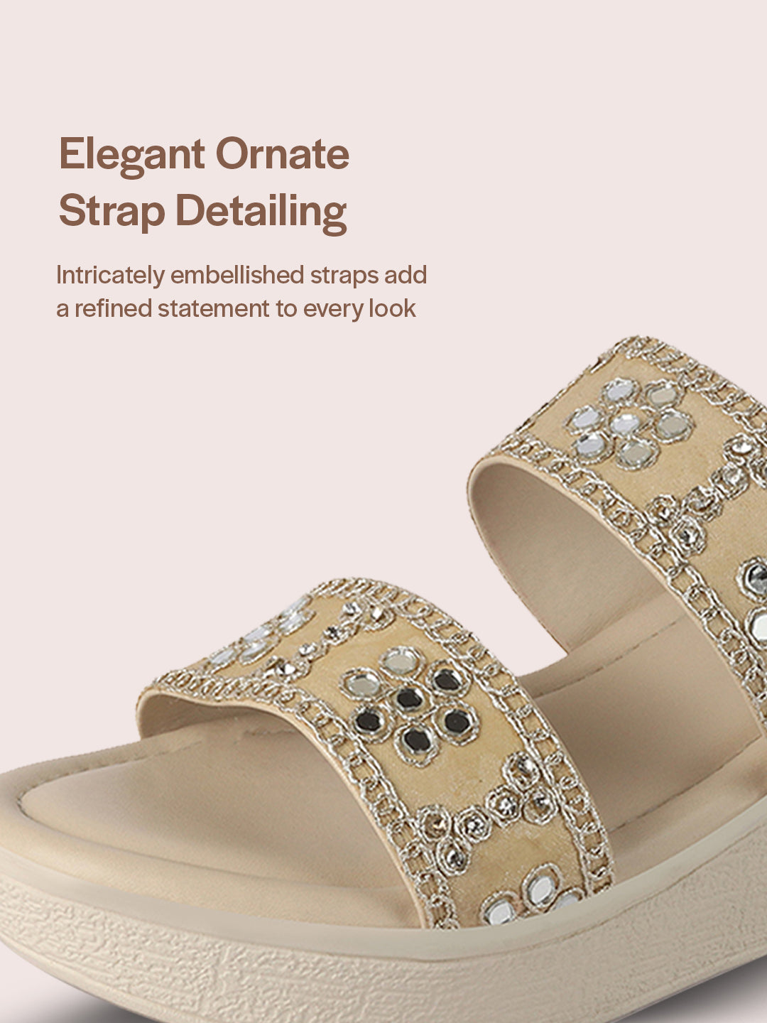 toe ring wedding slipper