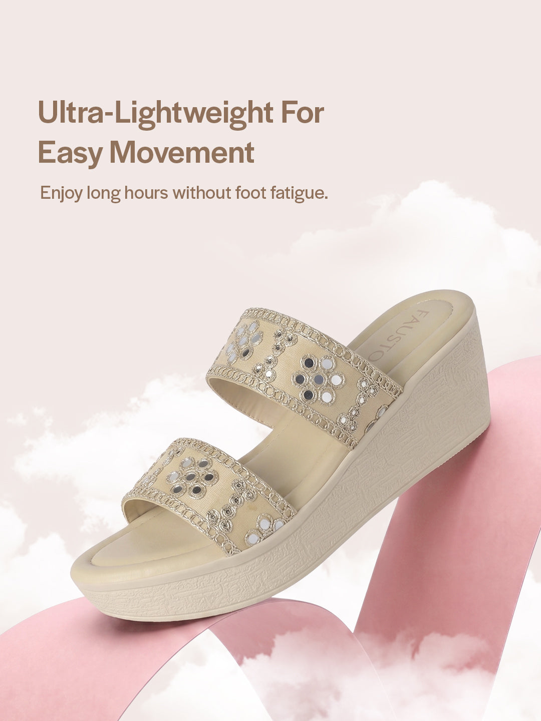 flat ethnic slippers women
