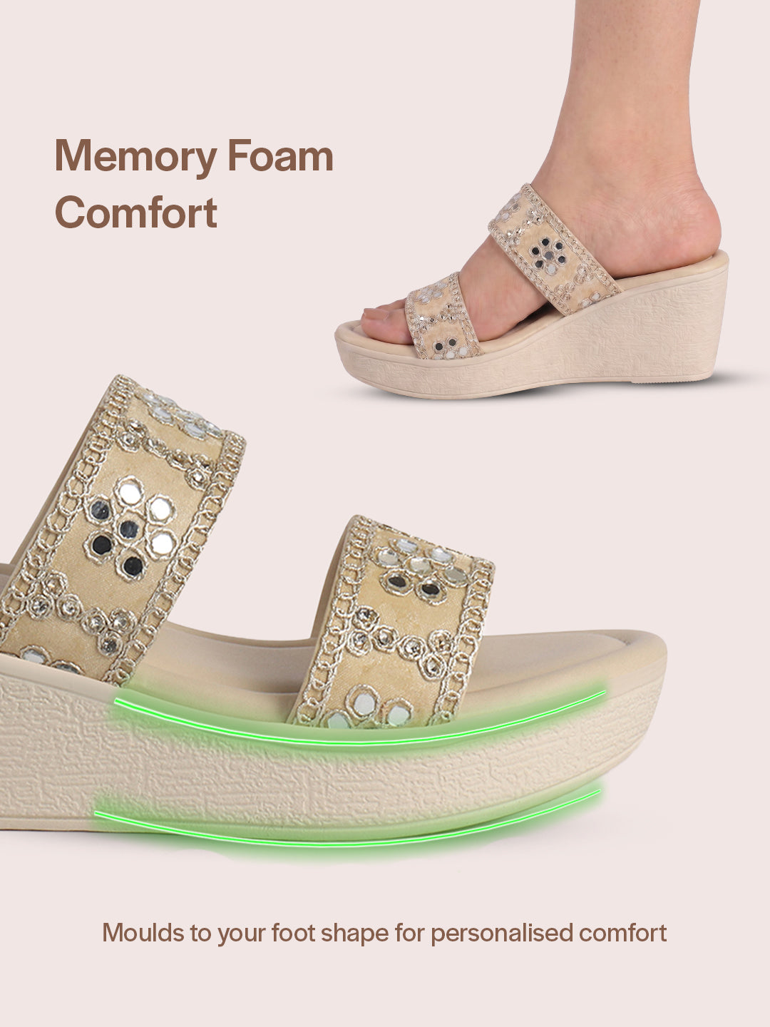 open toe ethnic sandals women
