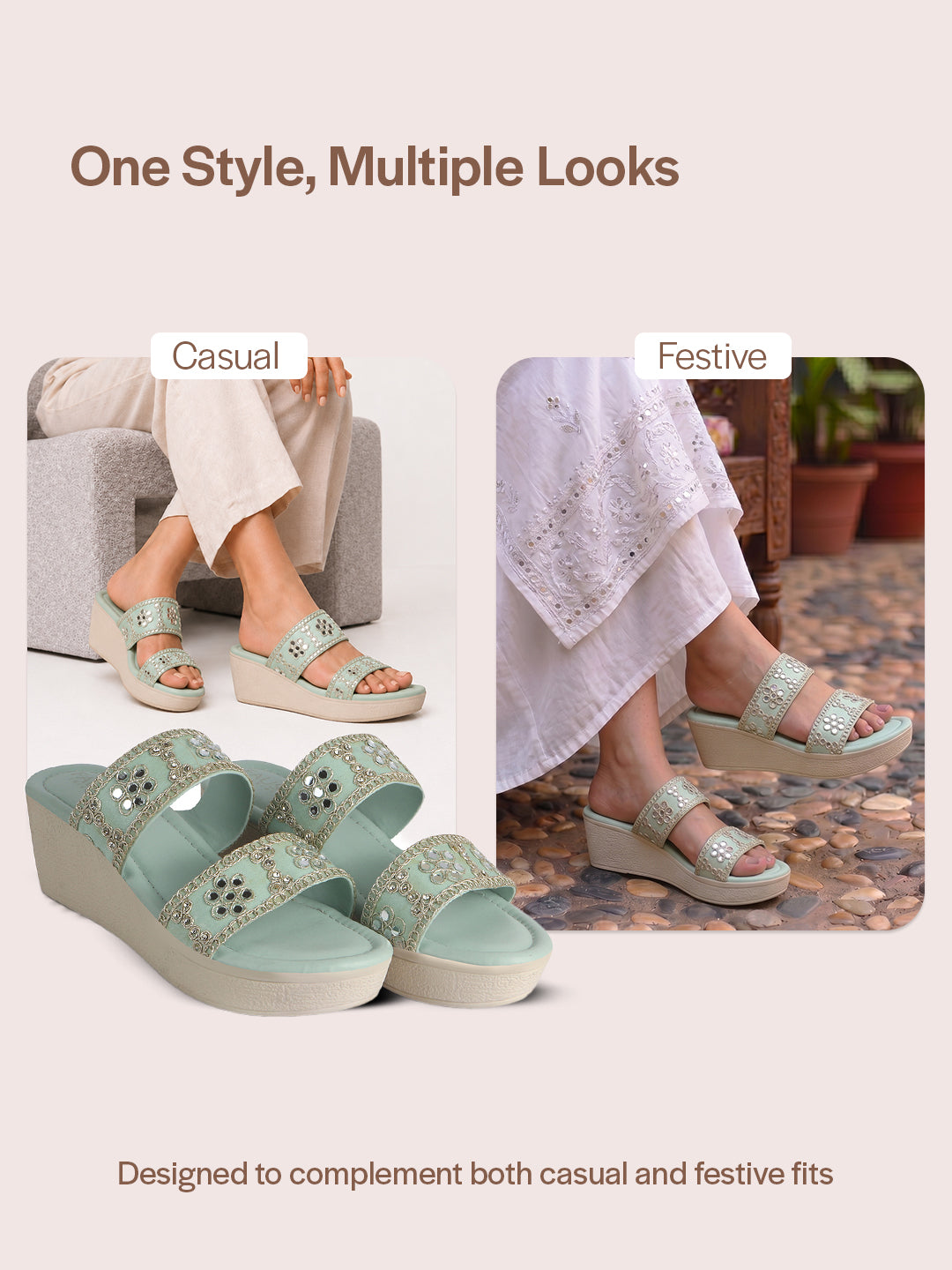 embellished party sandals